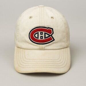 Montreal Canadiens White Baseball Hat – Fitted – Classic Logo – Unisex